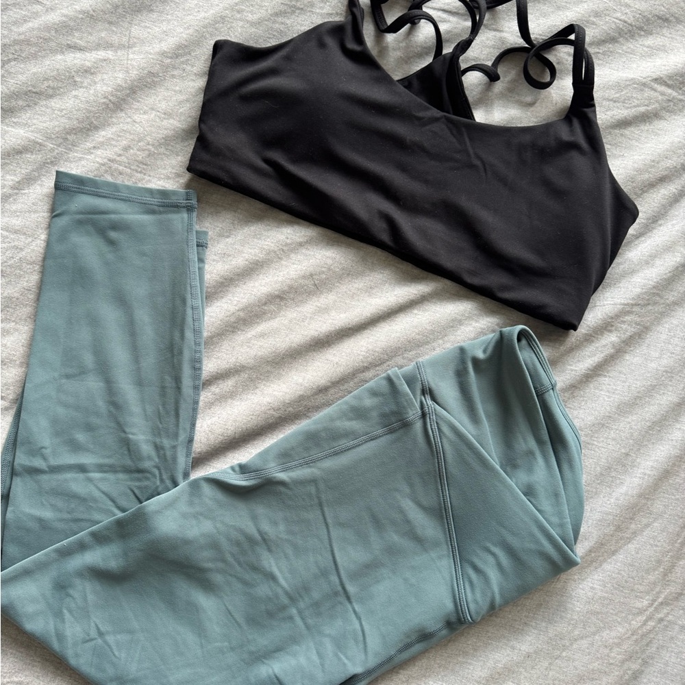 Fabletics Oasis PureLuxe Crossover Leggings 7/8 (XL)